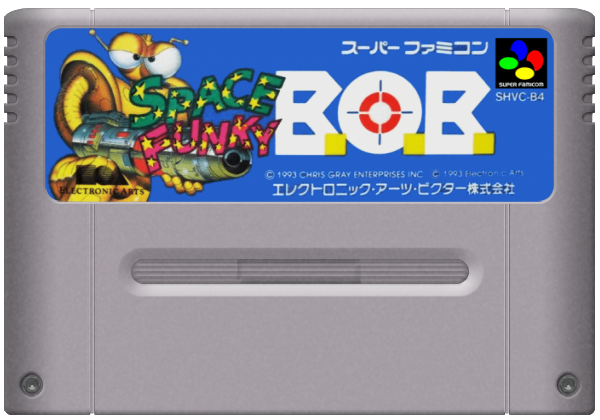 Space Funky B.O.B. media 4 for Super Famicom
